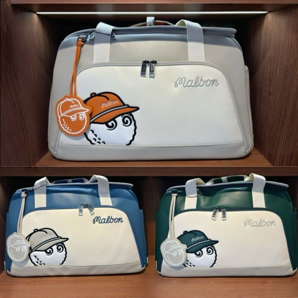 2026 New MALBON Golf Clothing Bag Shoulder Tote Bag Travel Bag